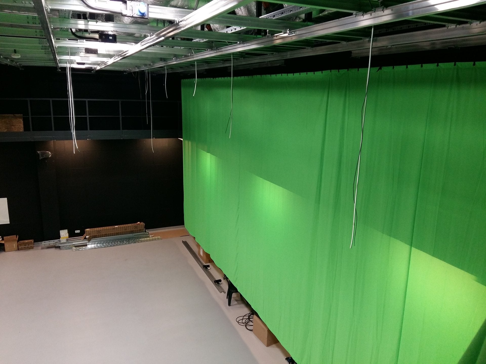 Studio greenbox — chromakey pod klucz — zdjęcie 1