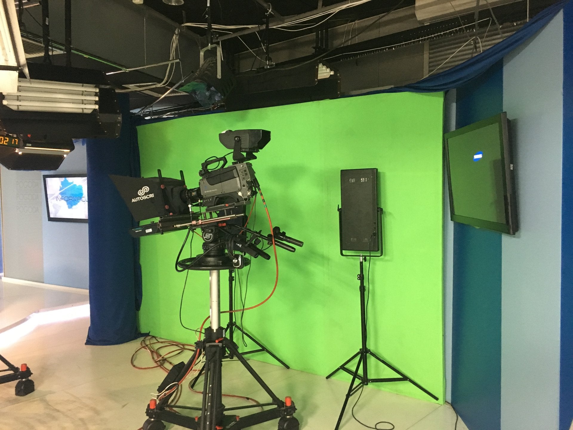 Studio greenbox — chromakey pod klucz — zdjęcie 3