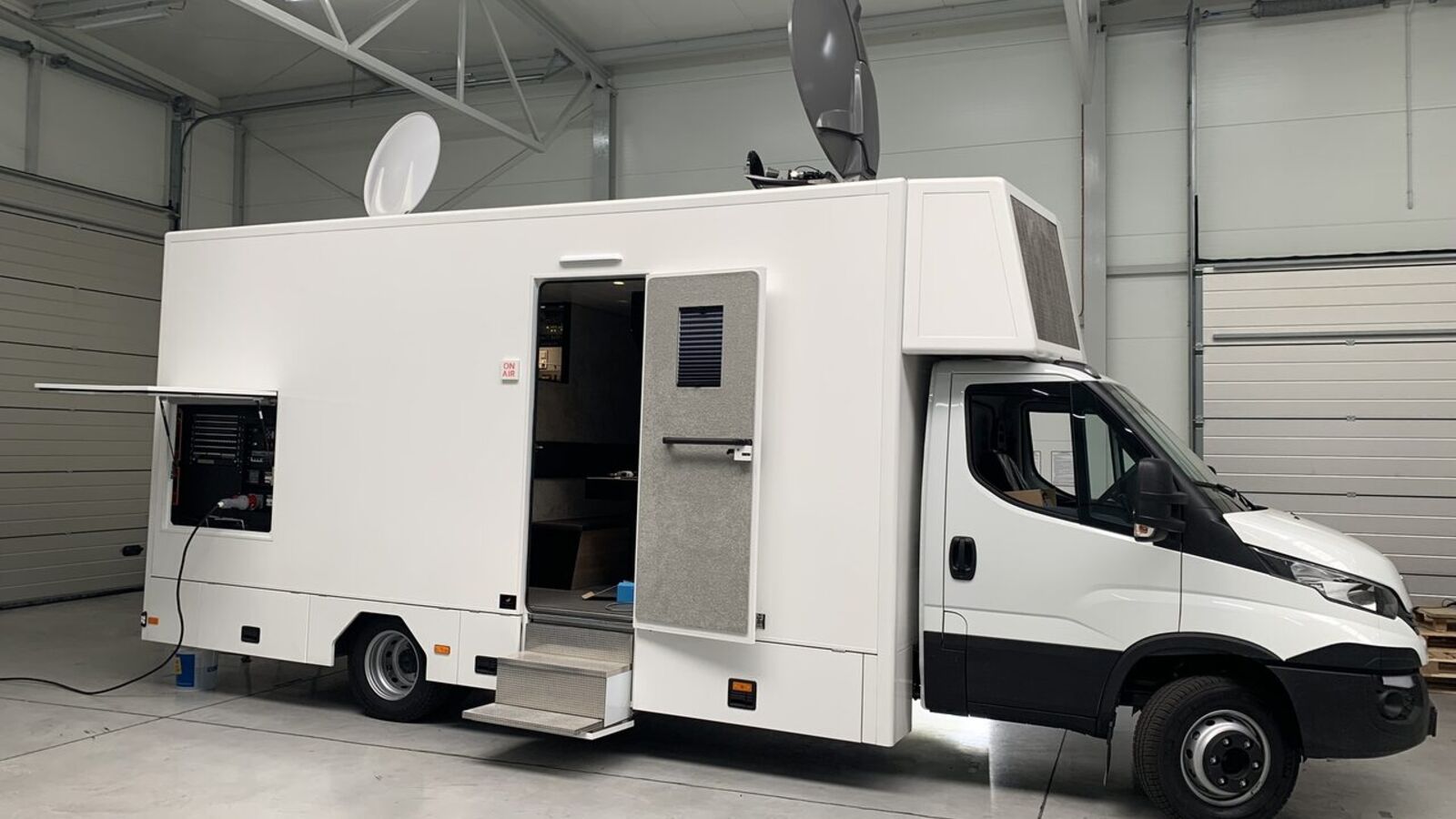 Wóz transmisyjny DSNG dla dużej stacji komercyjnej